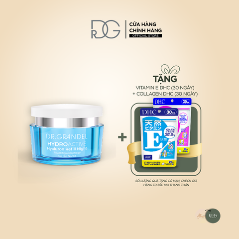  [DR.GRANDEL] Kem dưỡng chống lão hóa Hyaluron Refill Night 50ml Dr.Grandel Đức 