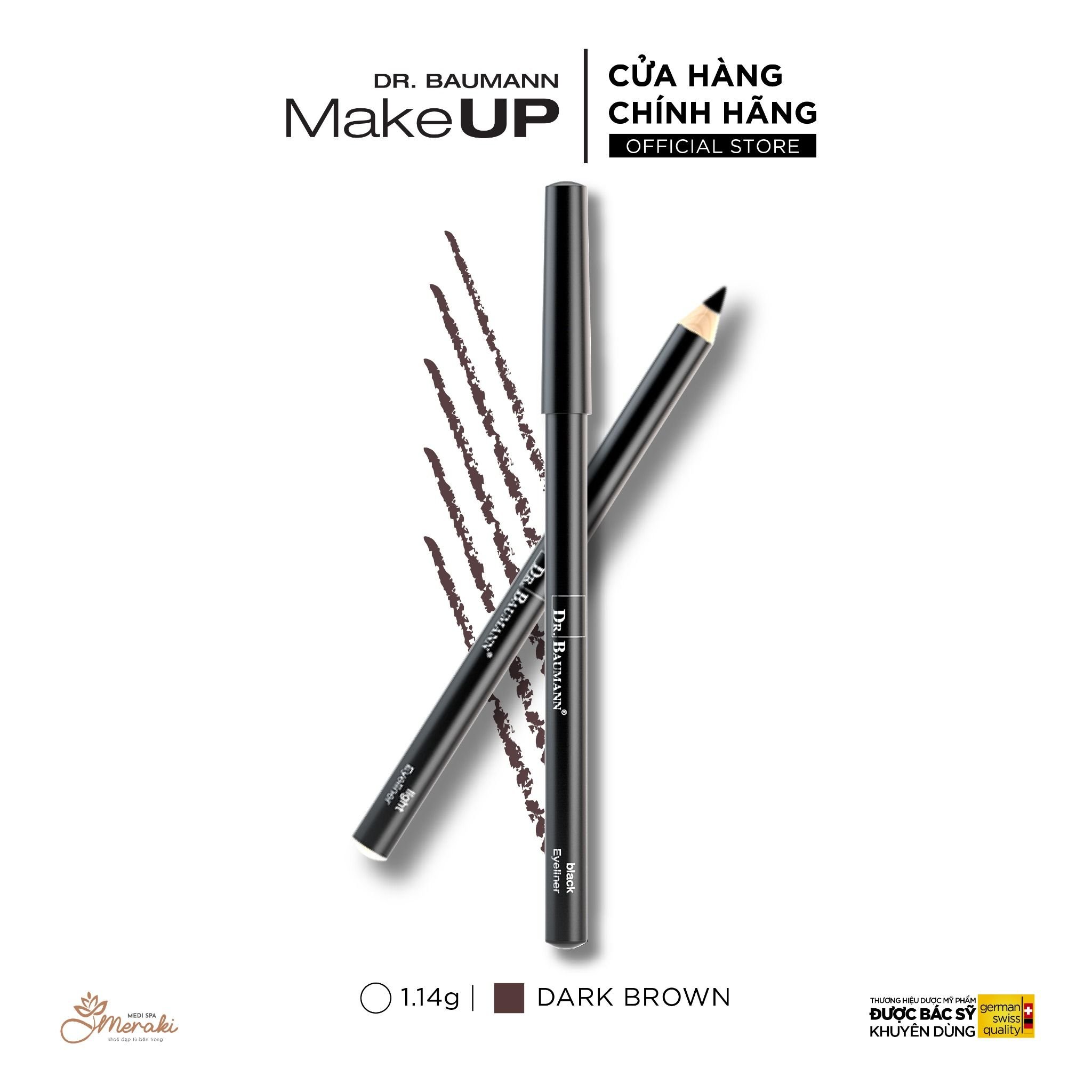  Chì Kẻ Mắt EYELINER 1,14gr [DR.BAUMANN MAKEUP] 