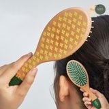  Lược Gỡ rối, Massage, Tránh Rụng Tóc - Tóc Mây Má Đào - KIRA GUASHA 