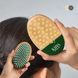  Lược Gỡ rối, Massage, Tránh Rụng Tóc - Tóc Mây Má Đào - KIRA GUASHA 
