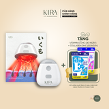  Lược Massage Đẩy Tinh Chất Móc Tóc - KIRA IKUMO Đả thông kinh mạch, Thư giãn da đầu, Ngăn rụng tóc 