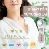  Máy Chăm Sóc Da Mặt Chuyên Sâu Miraie Ems - Trẻ Hóa Da, Làm Sạch Sâu, Tăng Độ Săn Chắc 