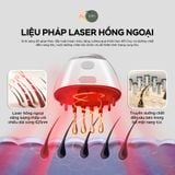  Lược Massage Đẩy Tinh Chất Móc Tóc - KIRA IKUMO Đả thông kinh mạch, Thư giãn da đầu, Ngăn rụng tóc 