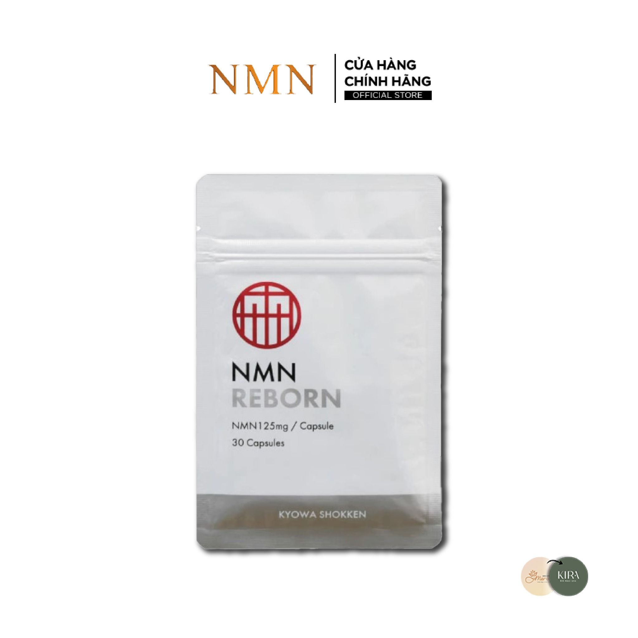  Thực phẩm bổ sung NMN REBORN - Thực phẩm bổ sung nội địa Made in Japan30 Days [NMN] 