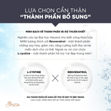  Thực phẩm bổ sung NMN 18000mg - Viên nang kháng axit (Resveratrol L-Cystine 90 viên) [NMN] 