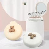  Lược Gương bỏ túi tặng kèm Charm Gấu [MERAKI MEDI] 