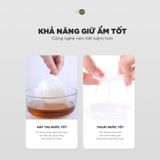  Bông Tẩy Trang Cotton mềm mịn dành cho mọi loại da - Gói 50 miếng [MERAKI MEDI] 
