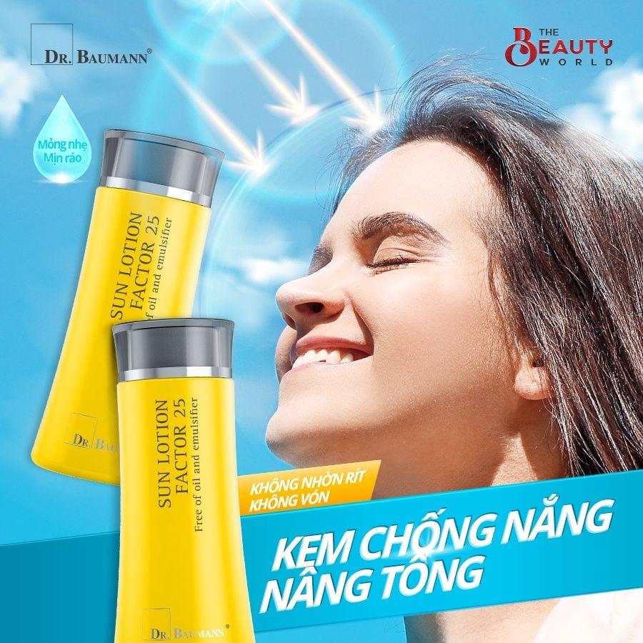  Chống Nắng Sun Lotion Factor 25 [DR.BAUMANN] 