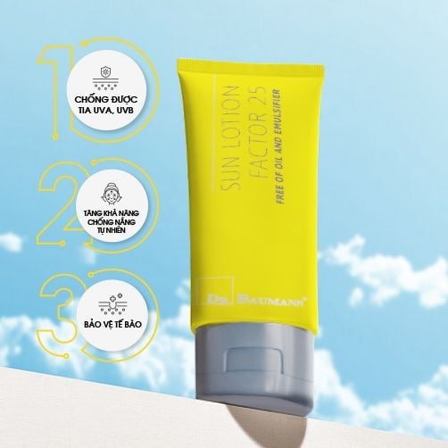  Chống Nắng Sun Lotion Factor 25 [DR.BAUMANN] 