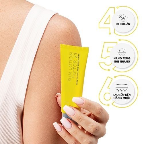  Chống Nắng Sun Lotion Factor 25 [DR.BAUMANN] 