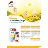  Siro Kinder Active D3 Drops Doppelherz Đức - Bổ Sung Vitamin D3, Hấp Thu Canxi, Tăng Sức Đề Kháng (30ml) [DOPPELHERZ] 