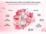  Viên uống thơm cơ thể DHC Rose giúp ngăn mùi, tỏa hương hoa hồng tự nhiên gói 60 viên (30 ngày) [DHC] 