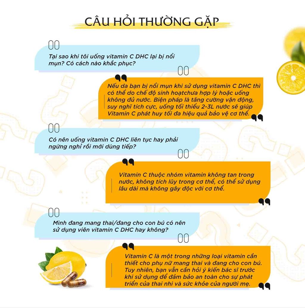  Viên uống bổ sung vitamin C DHC sáng da, mờ thâm, tăng cường đề kháng gói 60 viên (30 ngày) và gói 180 viên (90 ngày) [DHC] 