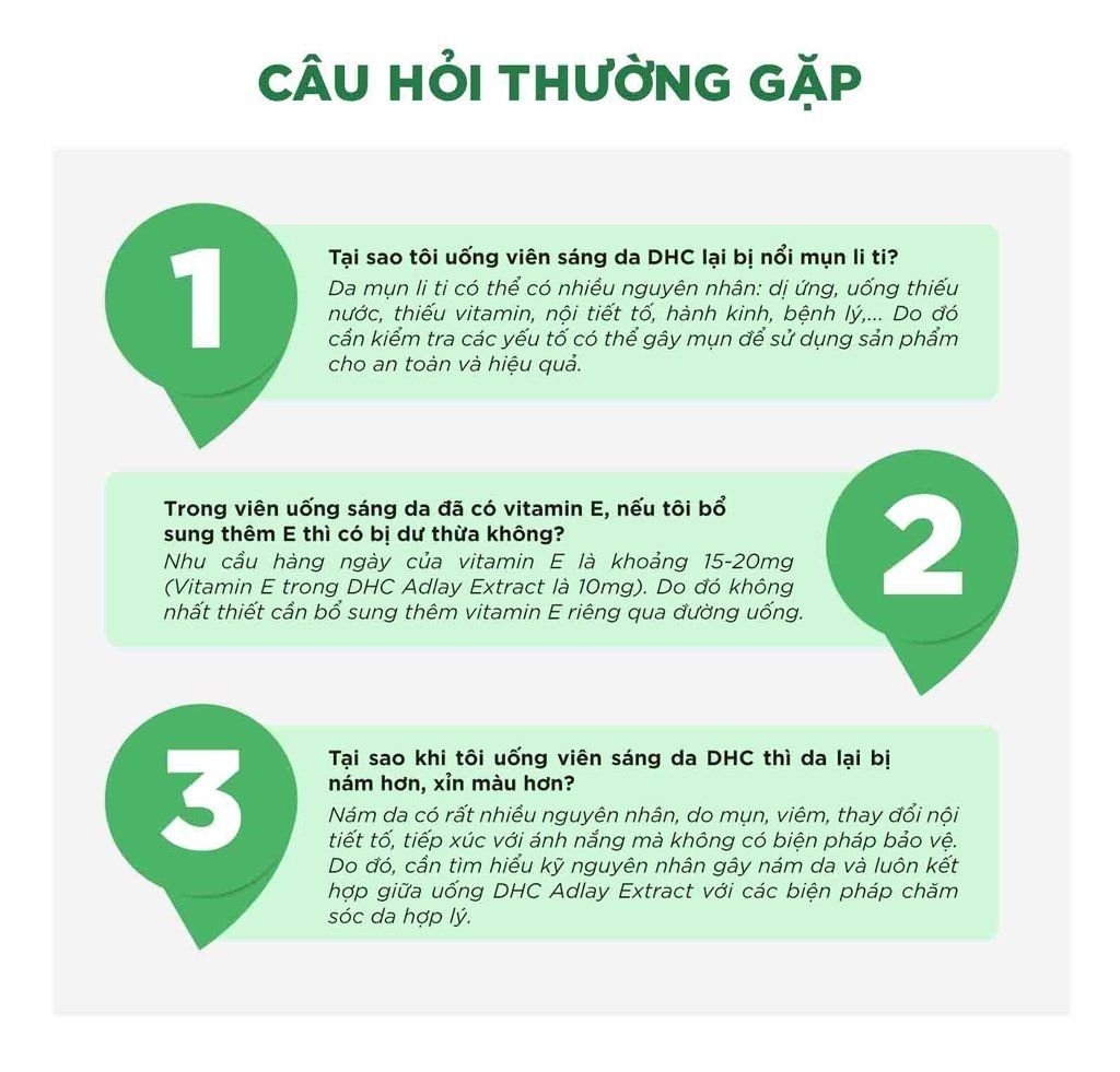  Viên uống sáng da DHC Nhật Bản Adlay Extract gói 30 viên (30 ngày) [DHC] 