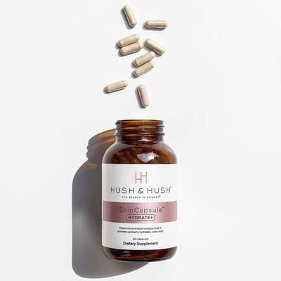  Skincapsule Hydrate+ Viên Uống Cấp Nước Cho Da Khô, Da Thiếu Nước [HUSH & HUSH] 