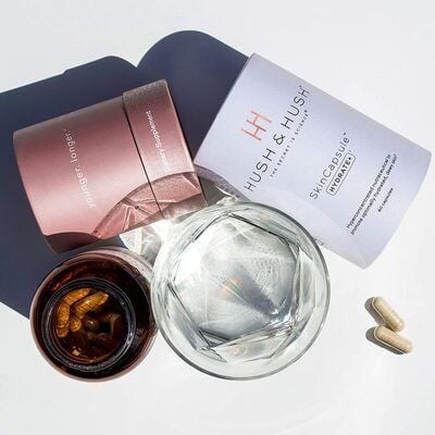  Skincapsule Hydrate+ Viên Uống Cấp Nước Cho Da Khô, Da Thiếu Nước [HUSH & HUSH] 