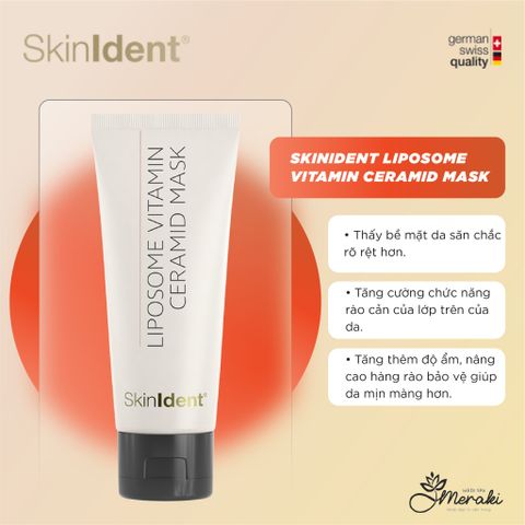  Mặt Nạ Bảo Vệ Tái Tạo Da SkinIdent Liposome Vitamin Ceramid Mask 75ml [SKINIDENT] 