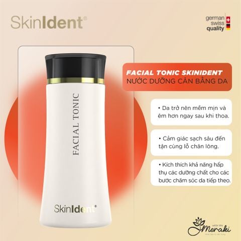  Nước Cân Bằng Da SkinIdent Facial Tonic 200ml [SKINIDENT] 