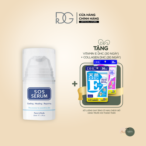  [SOS SERUM] Tinh chất làm lạnh, phục hồi, sửa chữa da SOS SERUM 
