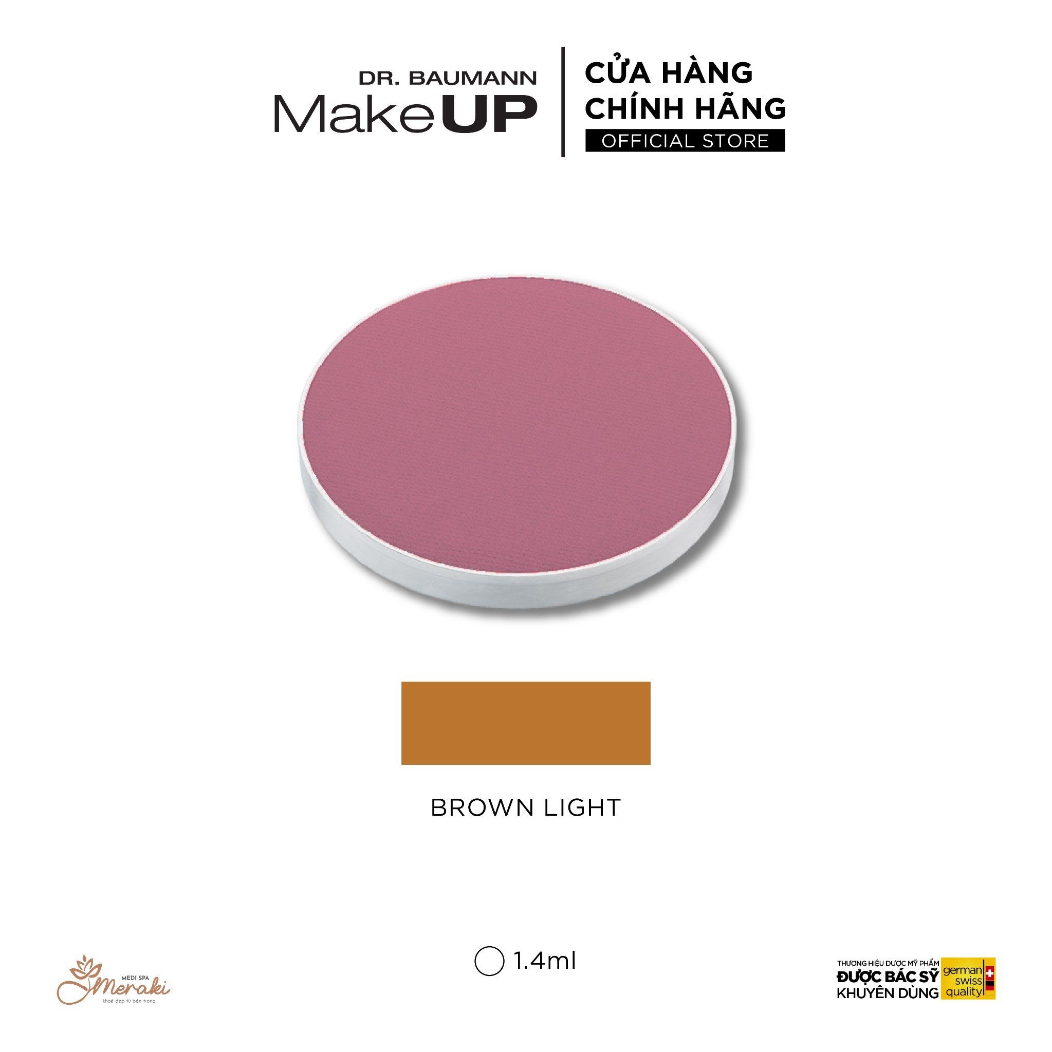  Phấn Mắt Dr. Baumann Eyeshadow 1.4ml [DR.BAUMANN MAKEUP] 