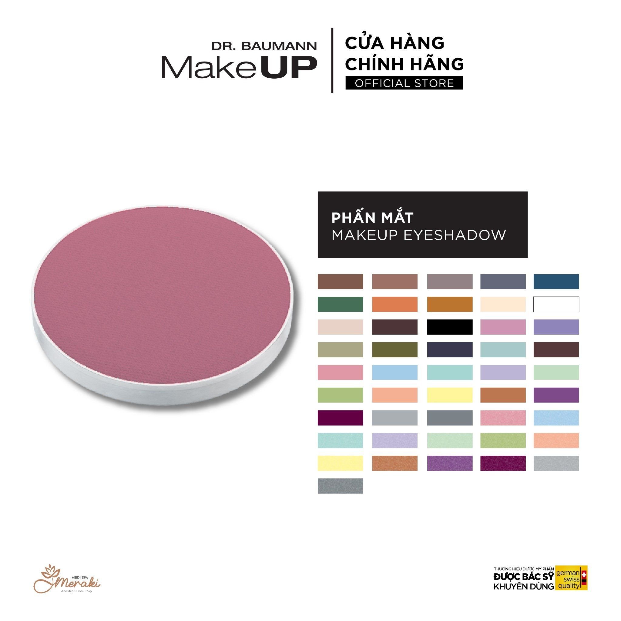  Phấn Mắt Dr. Baumann Eyeshadow 1.4ml [DR.BAUMANN MAKEUP] 