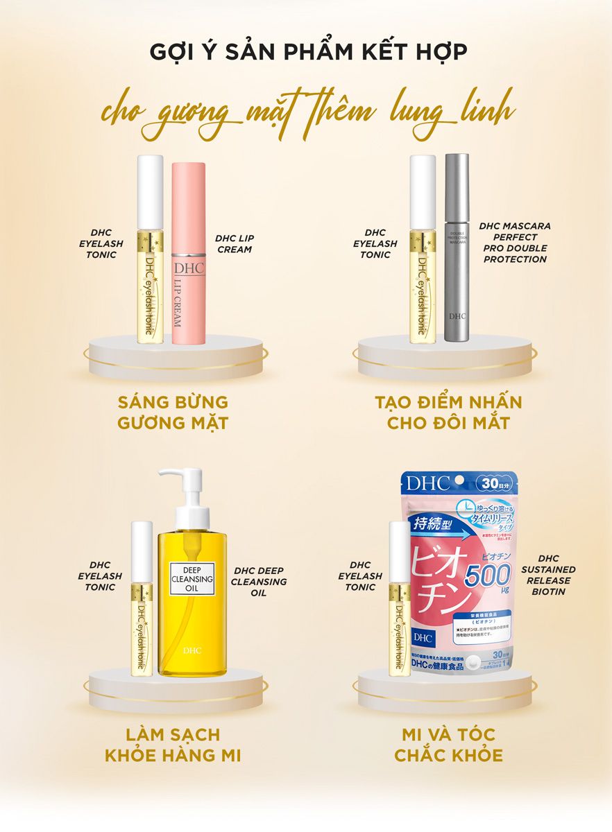  Tinh Chất Dưỡng Mi DHC Eyelash Tonic 6.5ml Eyelash Tonic [DHC] 