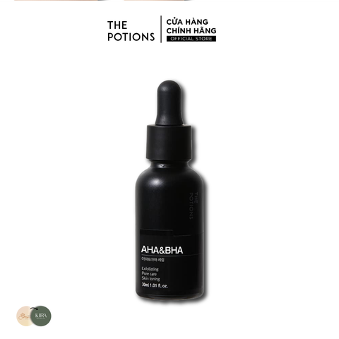  Serum Tẩy Tế Bào Chết Tái Tạo Cho Làn Da Khỏe Mịn The Potions AHA&BHA Serum 30ml 