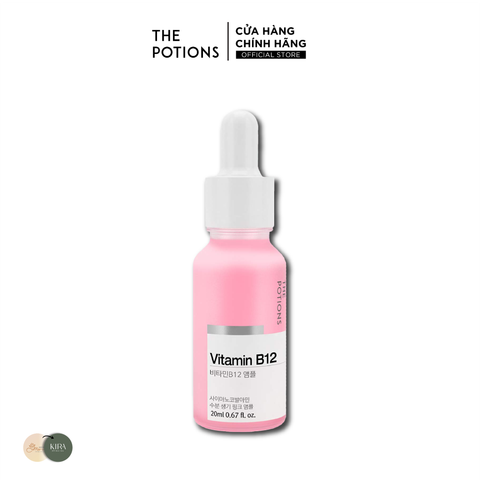 Serum Dưỡng Sáng Căng Bóng Da The Potions Vitamin B12 Ampoule 20ml 