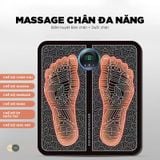  Thảm Massage Chân Xung Điện EMS Có Đèn Led Hiển Thị, 8 Chế Độ Mát Xa Châm Cứu Bàn Chân, Giúp Lưu Thông Khí Huyết 