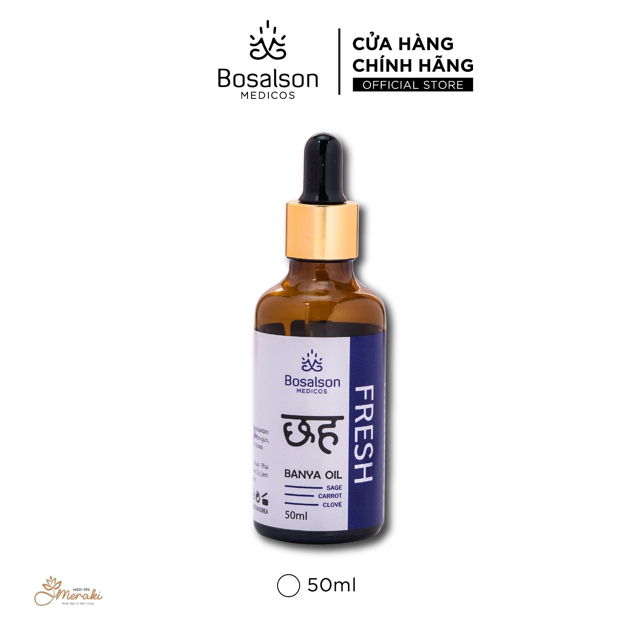  Tinh dầu dược liệu BOSALSON FRESH OIL [BOSALSON MEDICOS] 