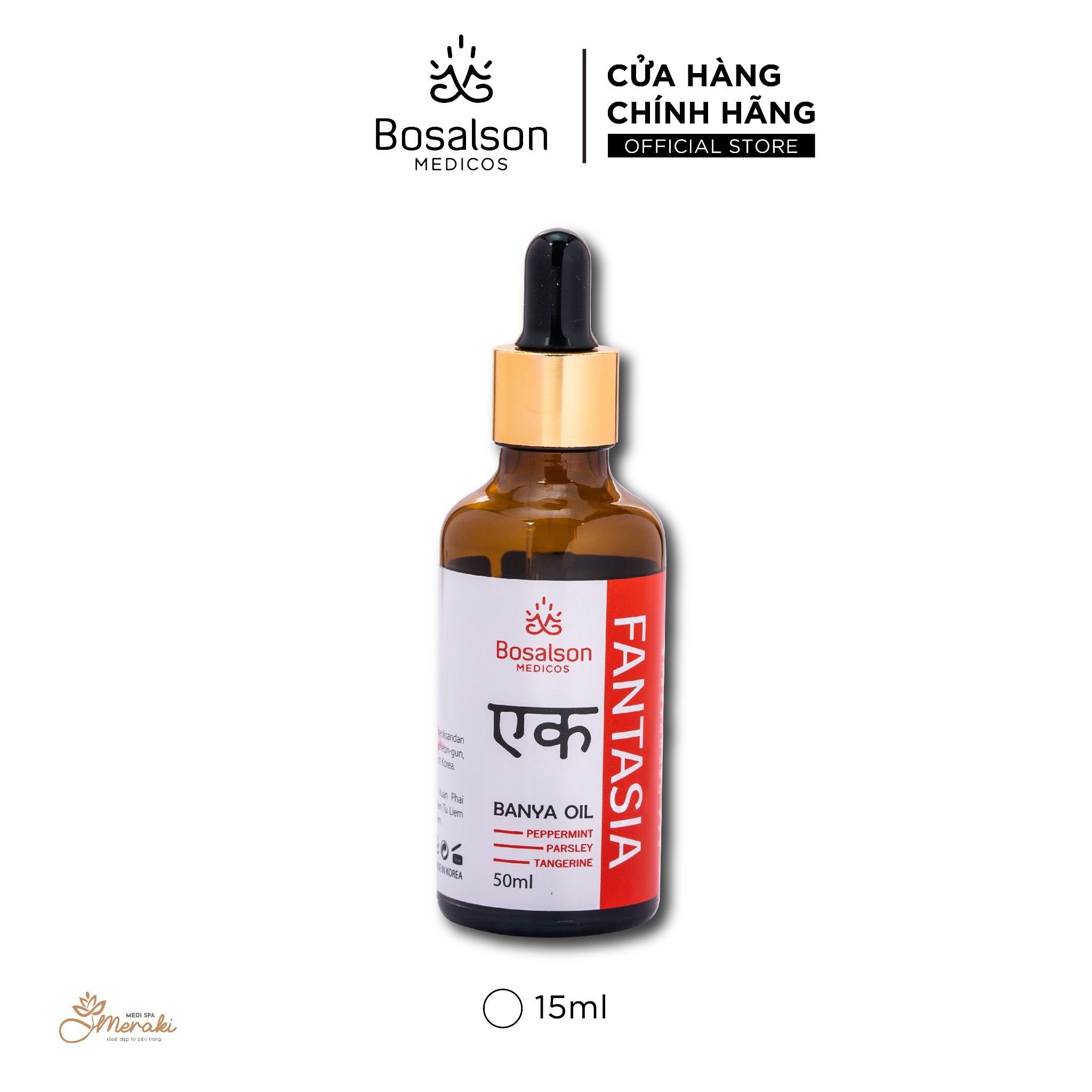  Tinh dầu dược liệu BOSALSON FANTASIA OIL [BOSALSON MEDICOS] 