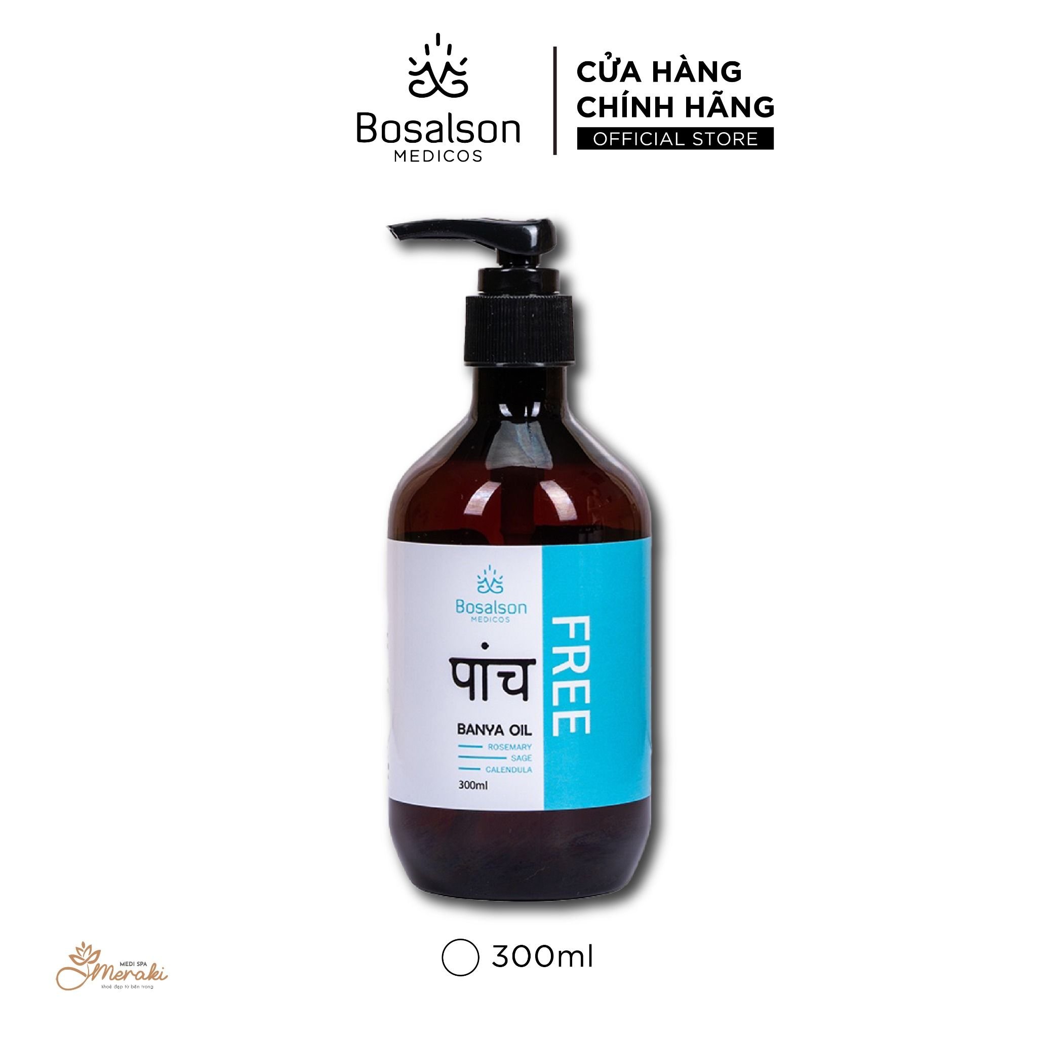  Tinh dầu dược liệu BOSALSON FREE OIL [BOSALSON MEDICOS] 