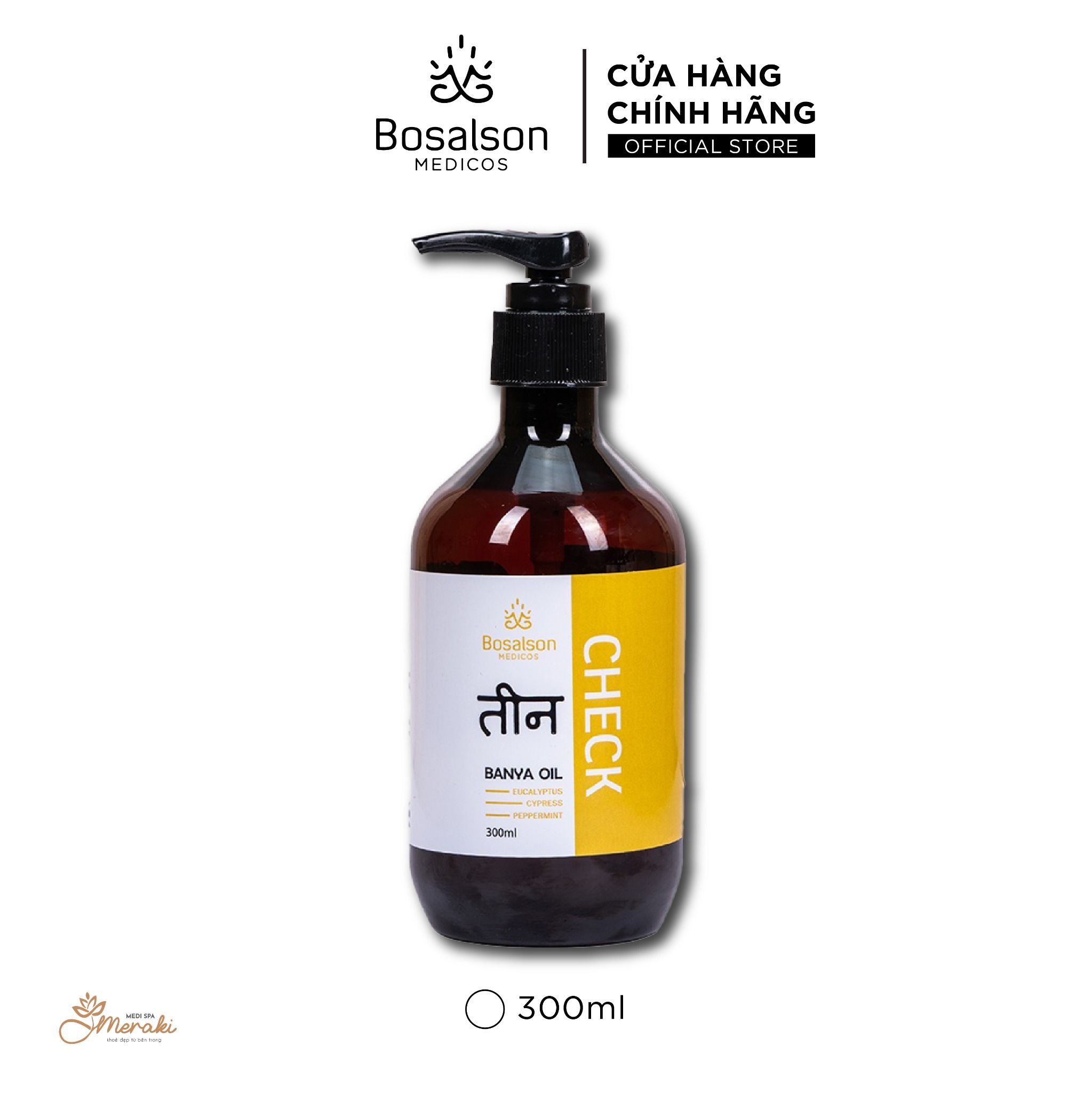  Tinh dầu dược liệu BOSALSON CHECK OIL [BOSALSON MEDICOS] 