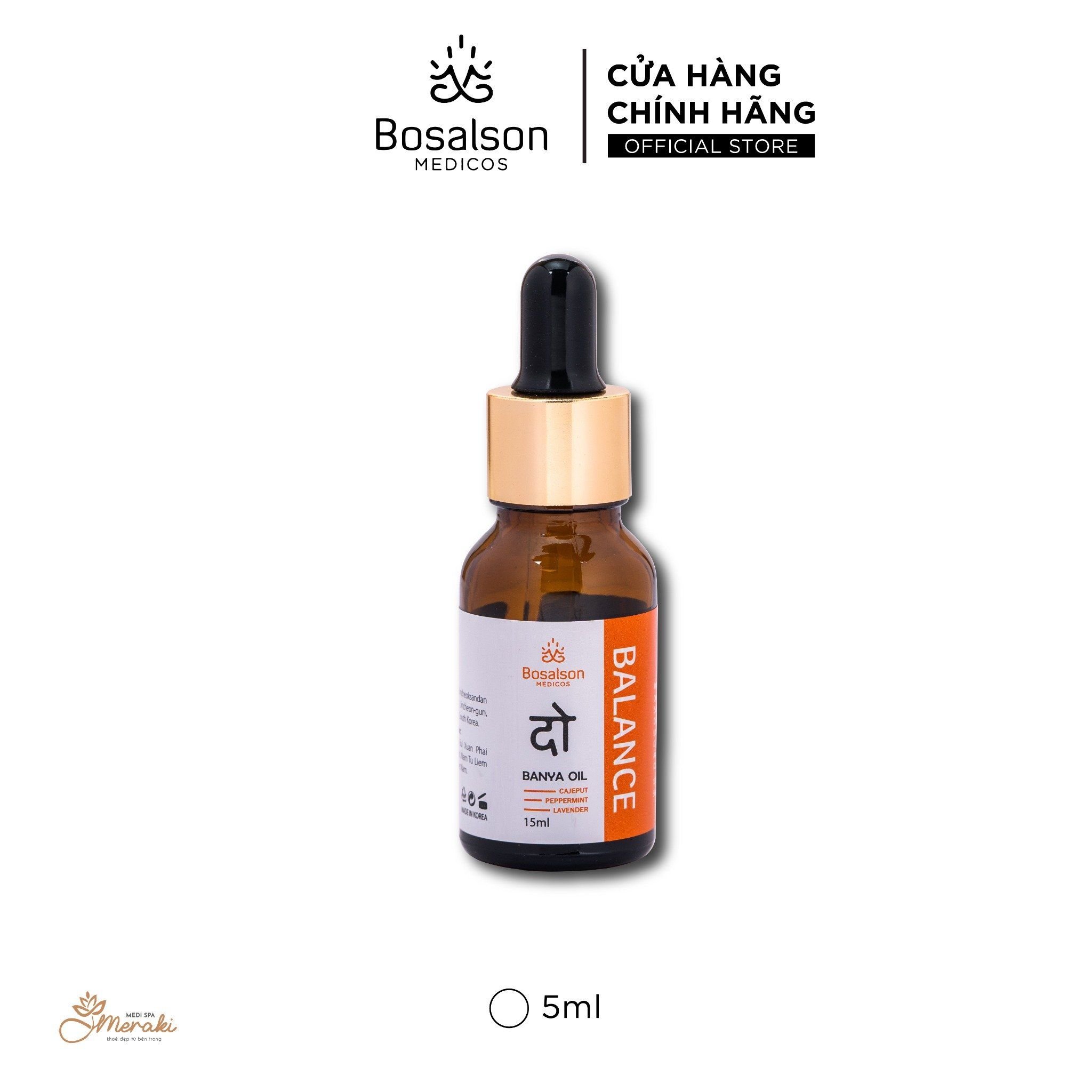  Tinh dầu dược liệu BOSALSON BALANCE OIL [BOSALSON MEDICOS] 