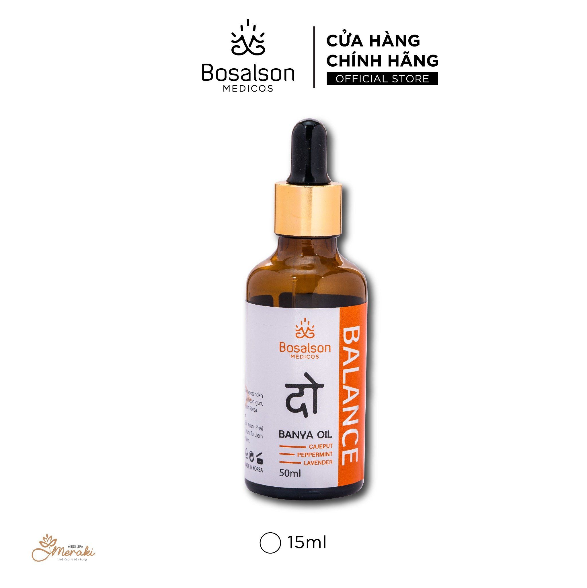  Tinh dầu dược liệu BOSALSON BALANCE OIL [BOSALSON MEDICOS] 