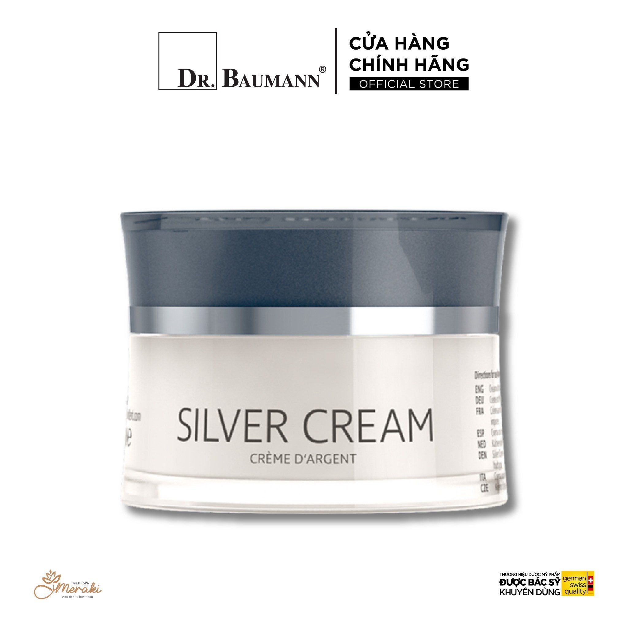 Kem dưỡng kháng viêm SILVER CREAM [DR.BAUMANN] 