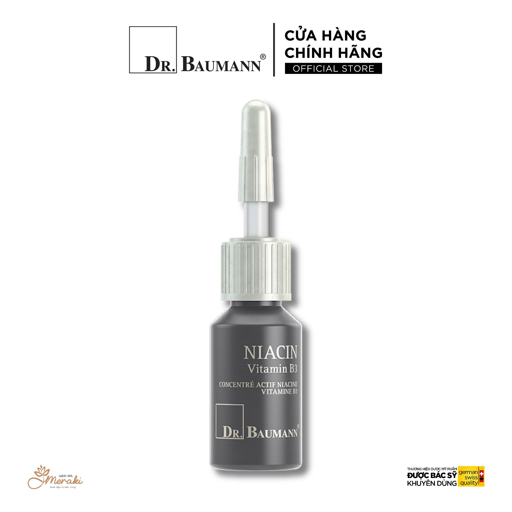  Tinh Chất NIACIN Vitamin B3 ALMPOULE 7ml [DR.BAUMANN] 