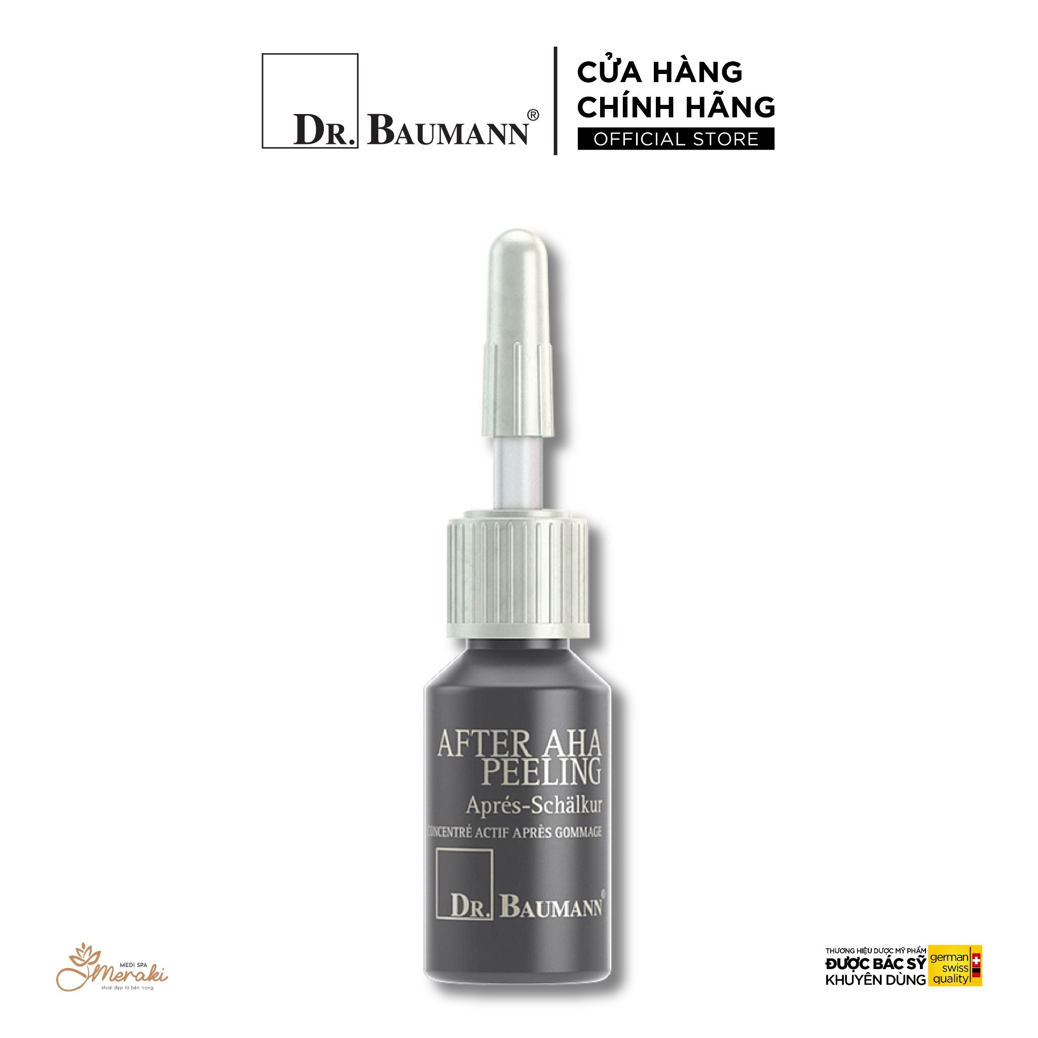  Tinh Chất AFTER AHA PEELING - Tinh Chất Phục Hồi Da Tẩy Lột 7ml [DR.BAUMANN] 