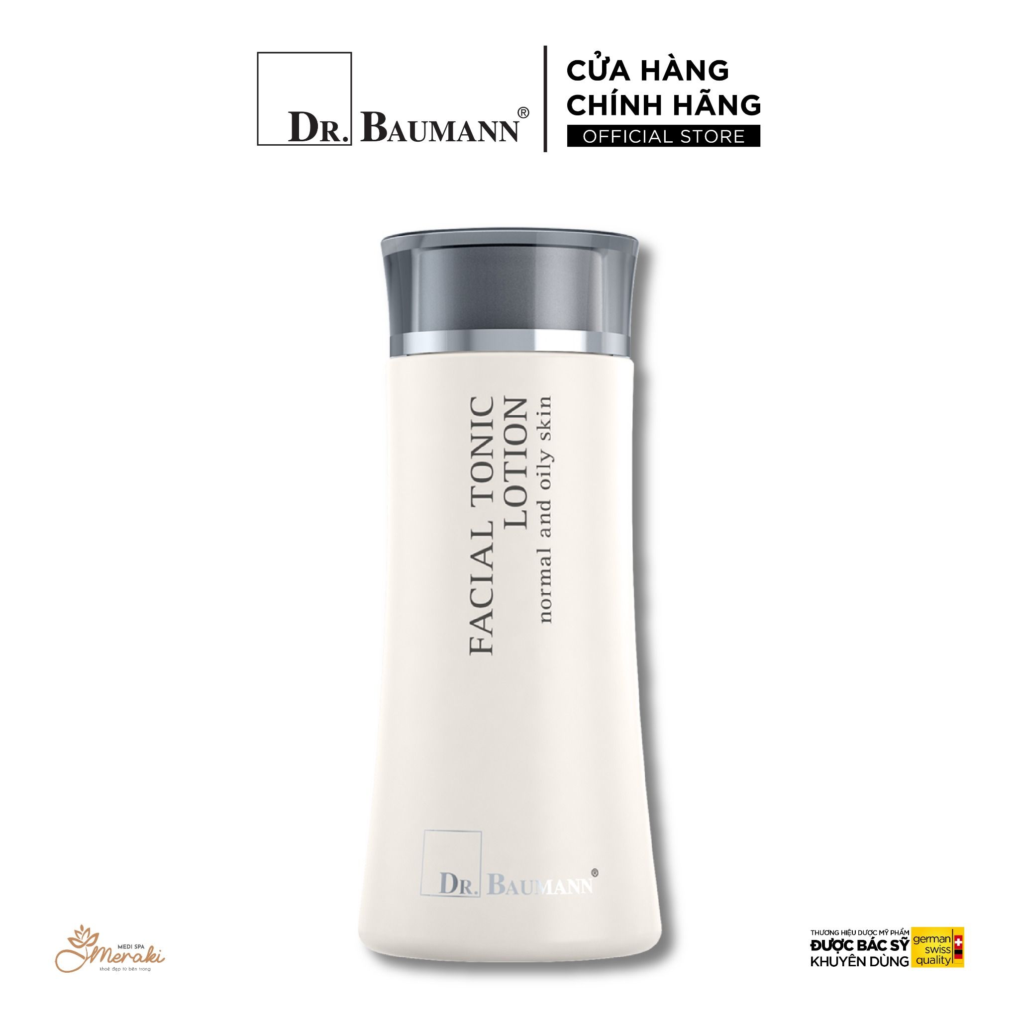  Nước Dưỡng Cân Bằng Da Cho Da Thường và Da Dầu FACIAL TONIC LOTION FOR NORMAL AND OILY SKIN 200ml [DR.BAUMANN] 