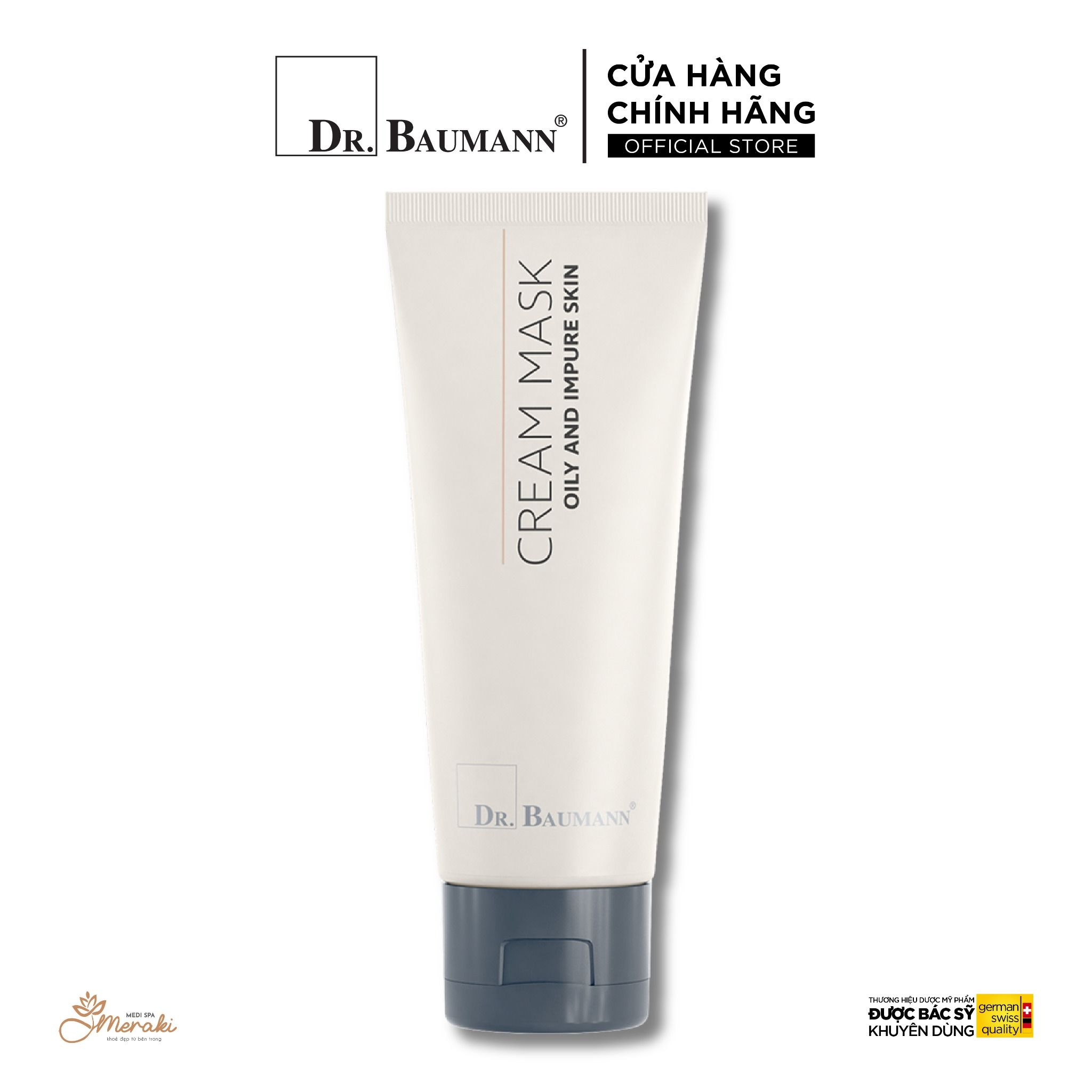  Mặt Nạ CREAM MASK Cho Da Dầu Hoặc Da Mụn [DR.BAUMANN] 
