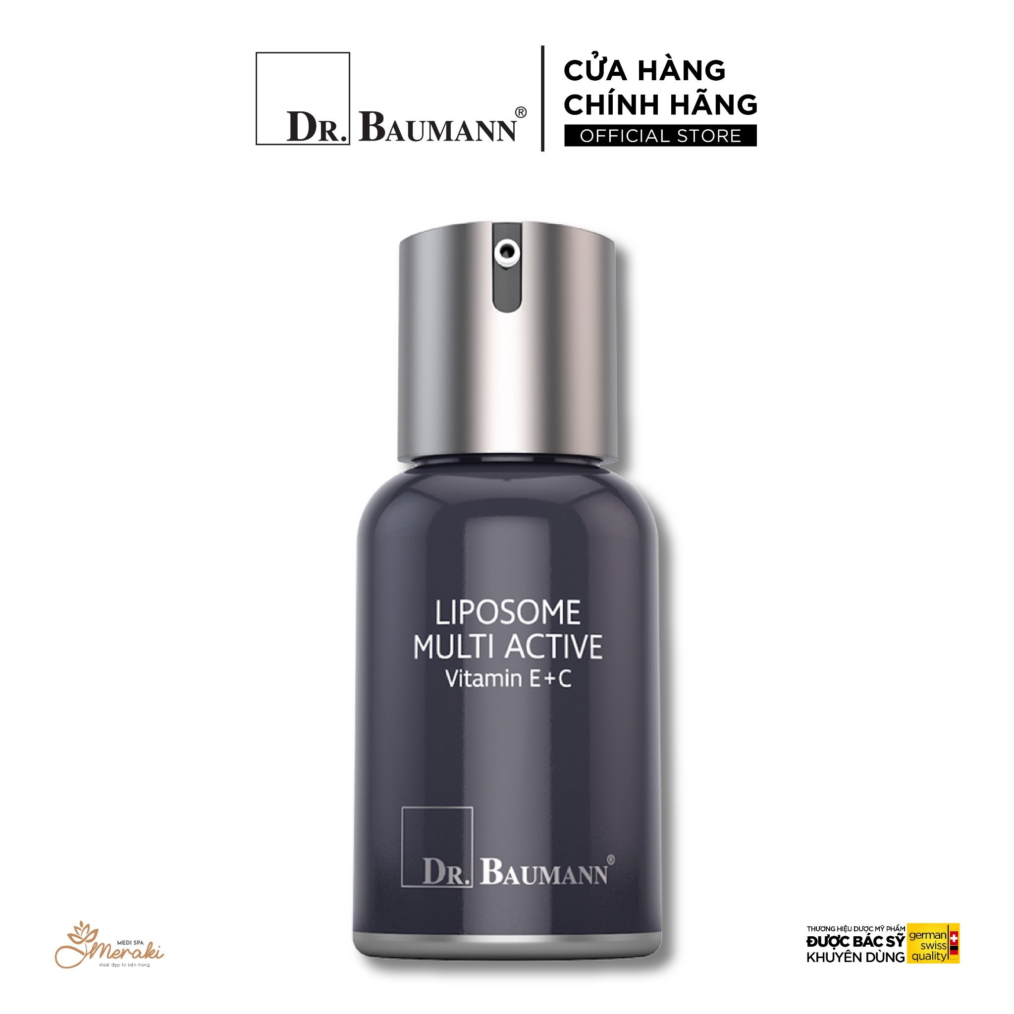  Liposome Bảo Vệ Da MULTI ACTIVE VITAMIN E+C [DR.BAUMANN] 