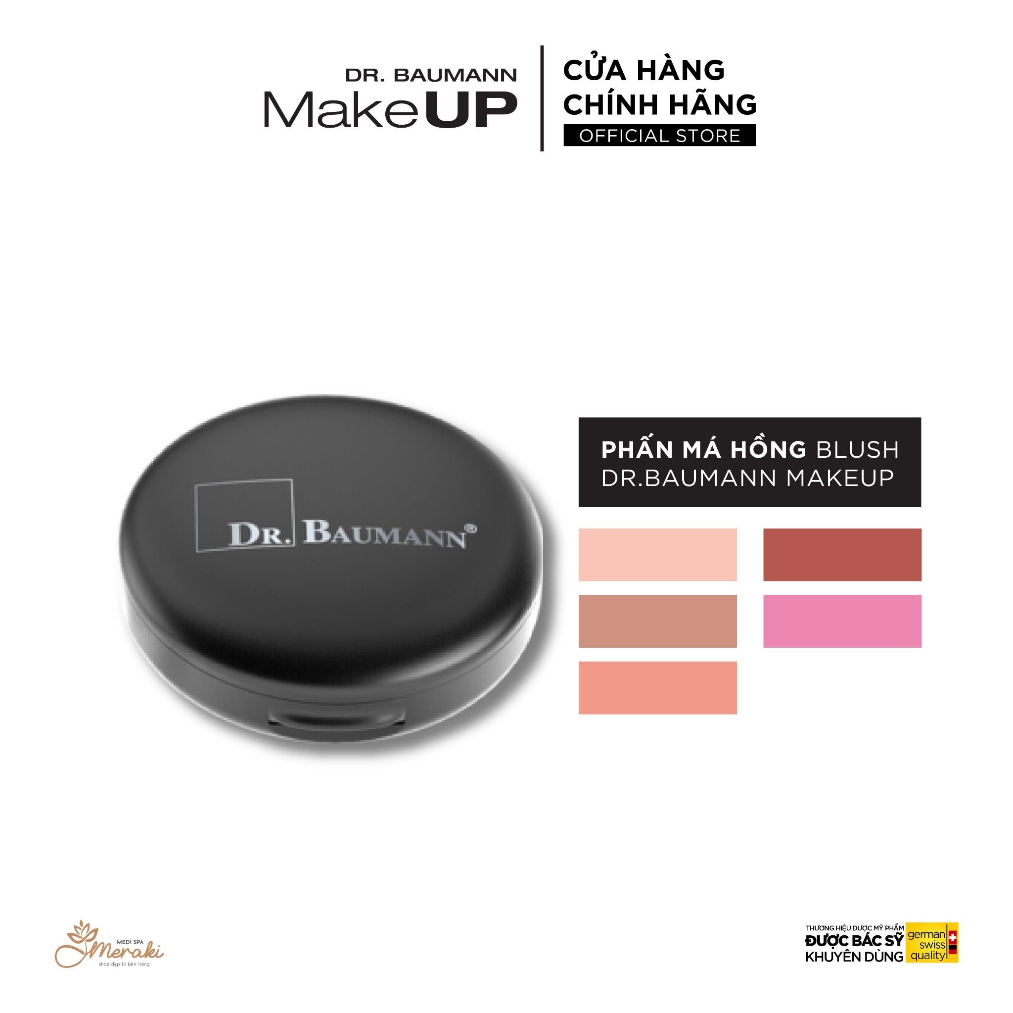  Phấn má hồng BLUSH 10g [DR.BAUMANN MAKEUP] 