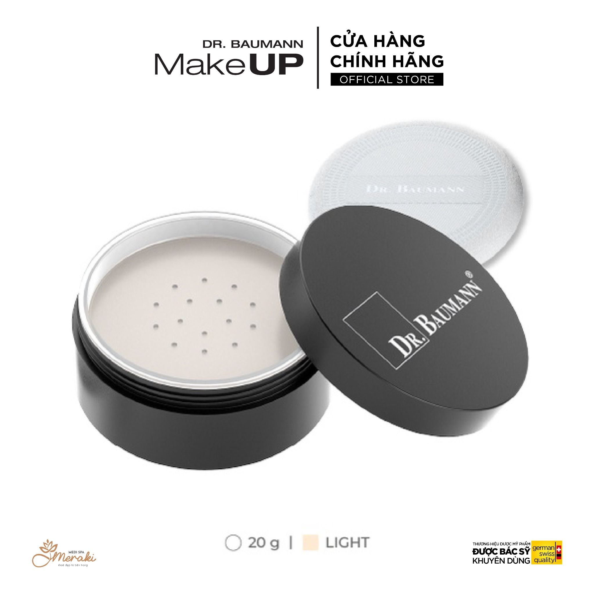  Phấn Phủ Khoáng LOOSE POWDER DR.BAUMANN MAKEUP 20g [DR.BAUMANN MAKEUP] 