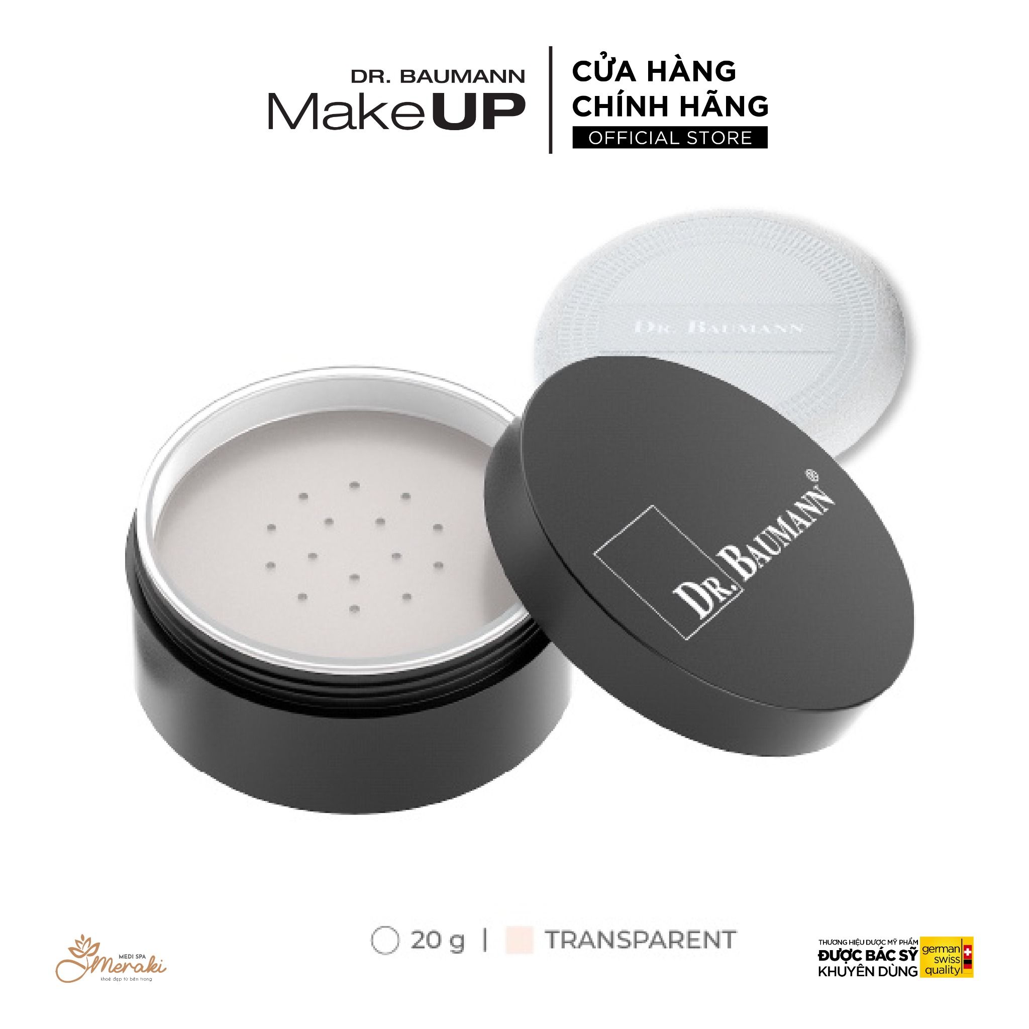  Phấn Phủ Khoáng LOOSE POWDER DR.BAUMANN MAKEUP 20g [DR.BAUMANN MAKEUP] 