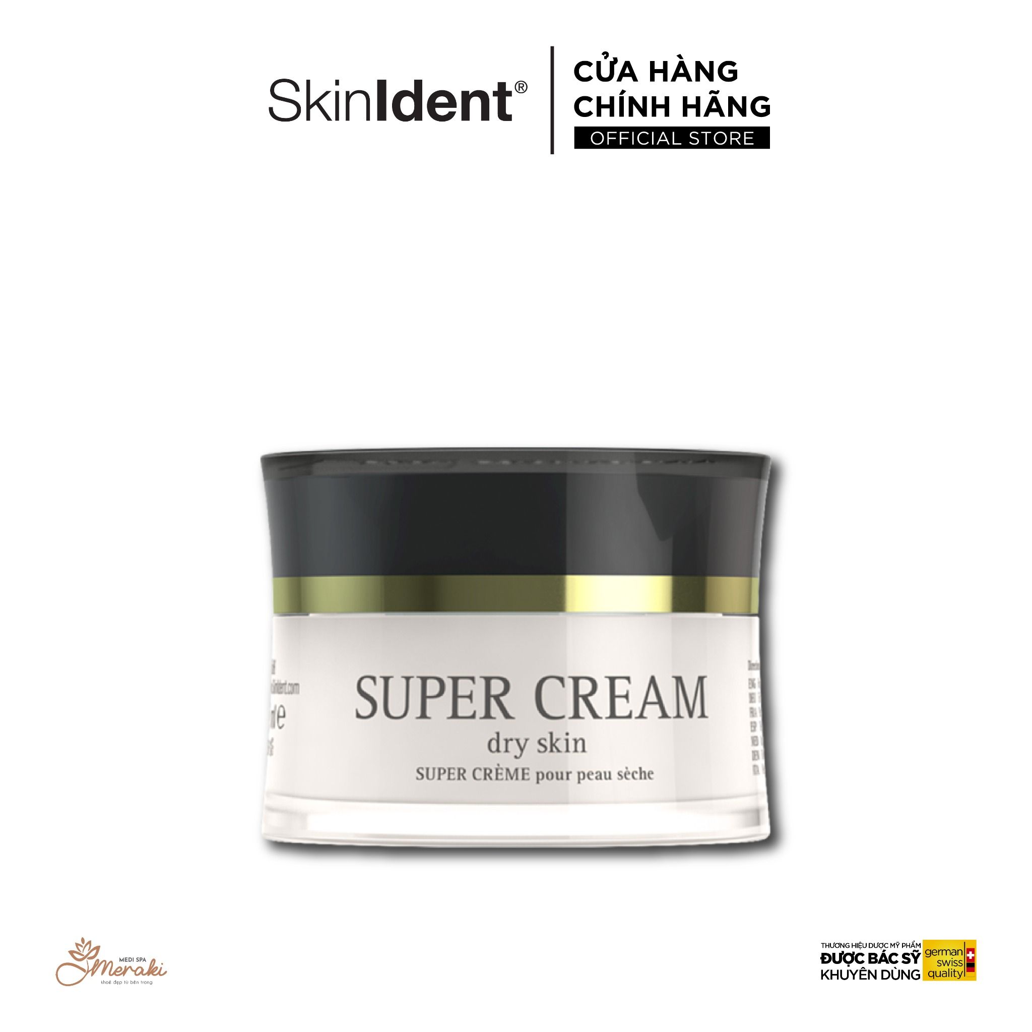  Siêu Kem Dưỡng Tái Tạo Da Super Cream Dry Skin 30ml [SKINIDENT] 