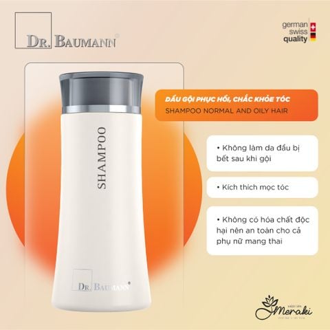  Dầu Gội Phục Hồi, Chắc Khỏe Tóc SHAMPOO Normal and Oily Hair [DR.BAUMANN] 