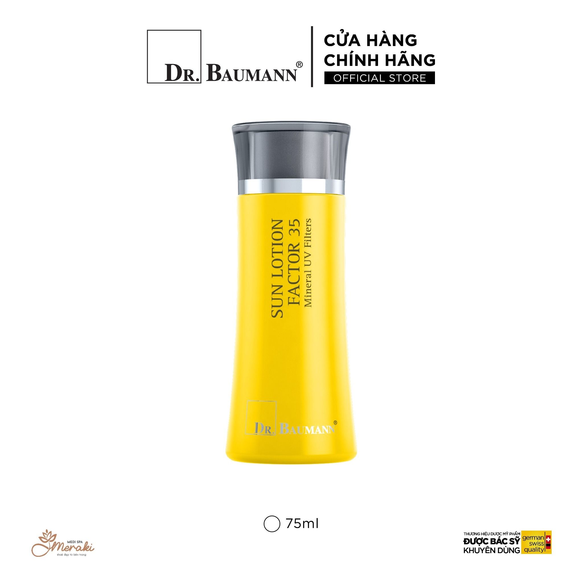  Chống Nắng Dr. Baumann Sun Lotion Factor 35 Mineral UV Filters [DR.BAUMANN] 