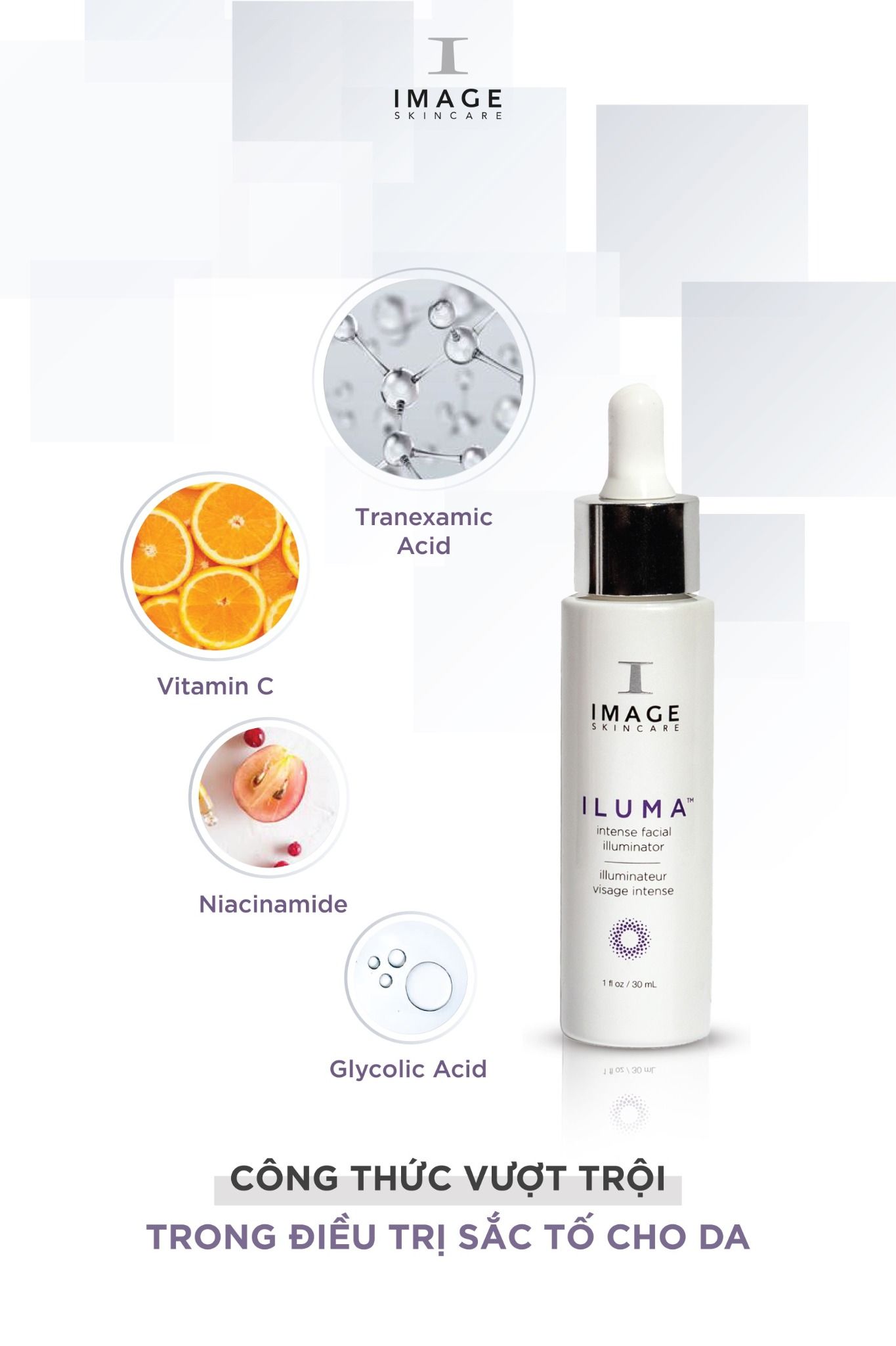  Serum mờ thâm nám, sáng da, giảm mao mạch máu IMAGE SKINCARE ILUMA Intense Facial Illuminator [IMAGE] 
