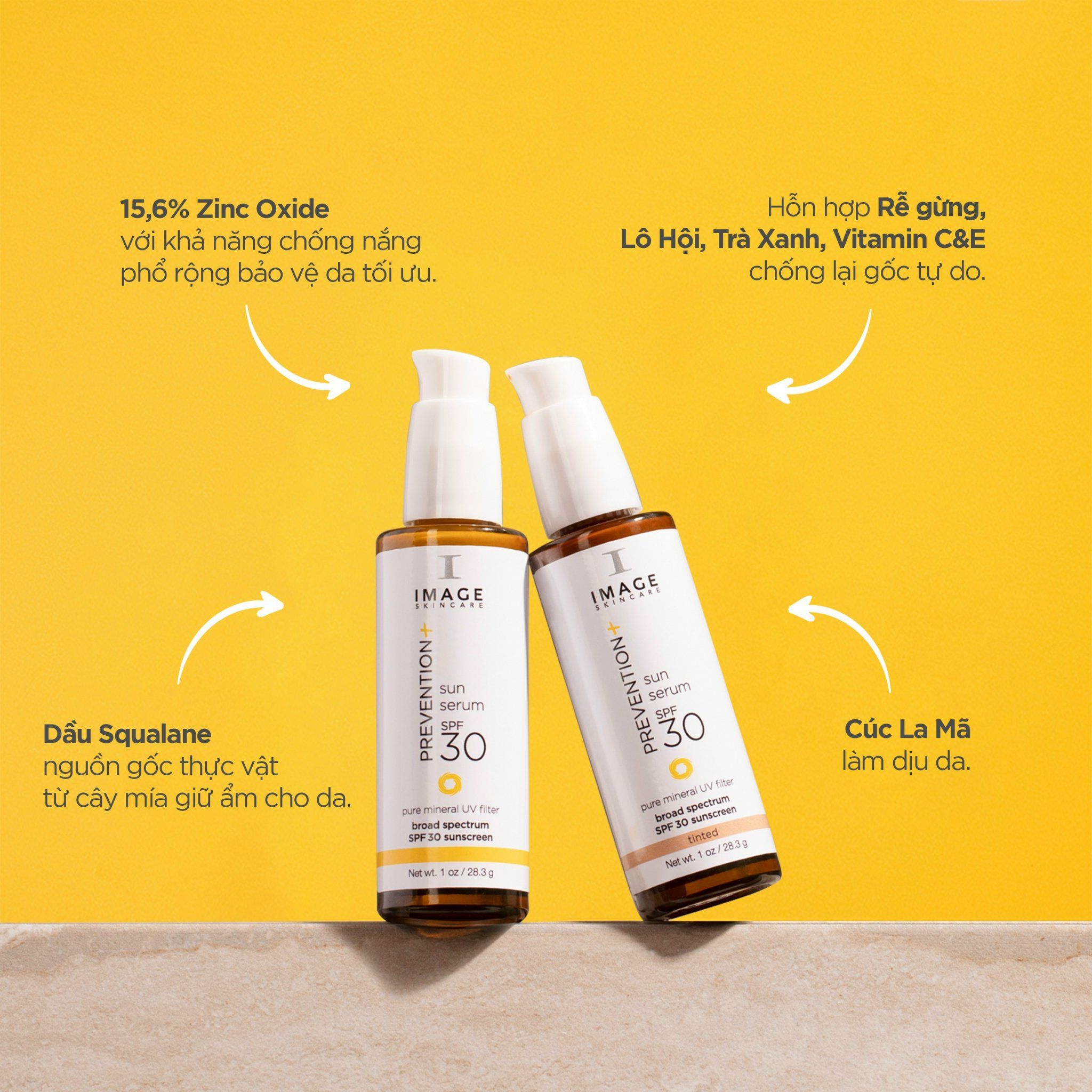  SERUM CHỐNG NẮNG NÂNG TONE SÁNG DA – PREVENTION+ SUN SERUM SPF 30 [IMAGE] 