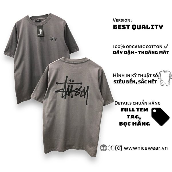  Áo Stussy basic - 6 Màu sắc 